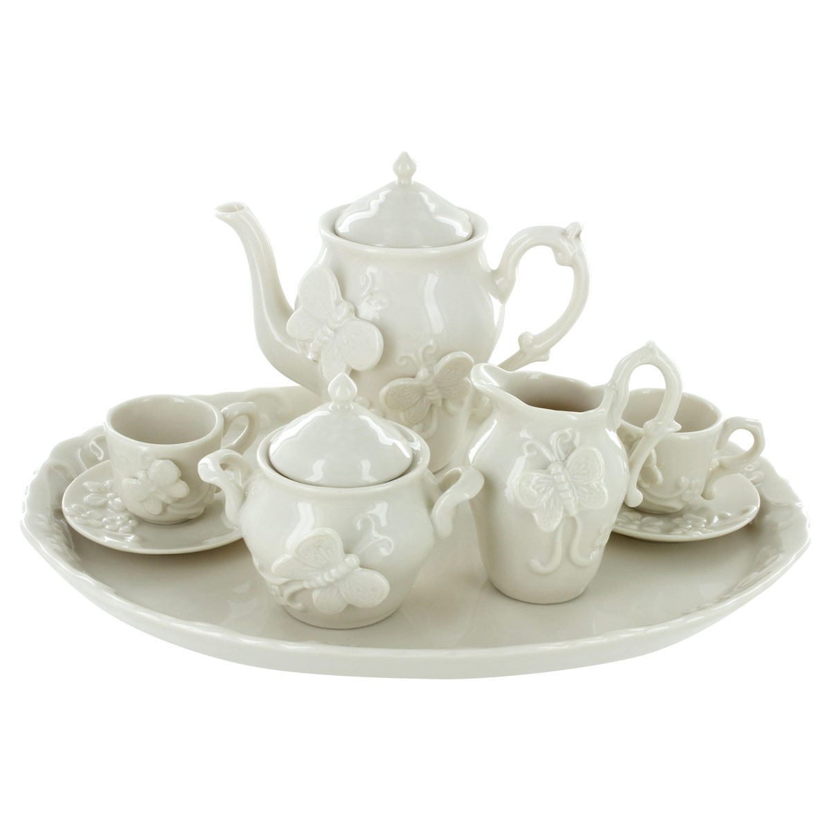 porcelain tea set child